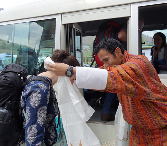 Depart from Bhutan