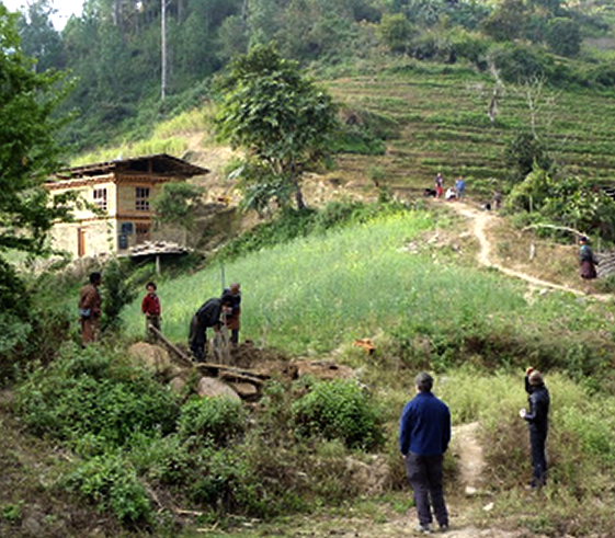 Central-bound to Jangbi’s Monpa Community (1,700m/5600ft)